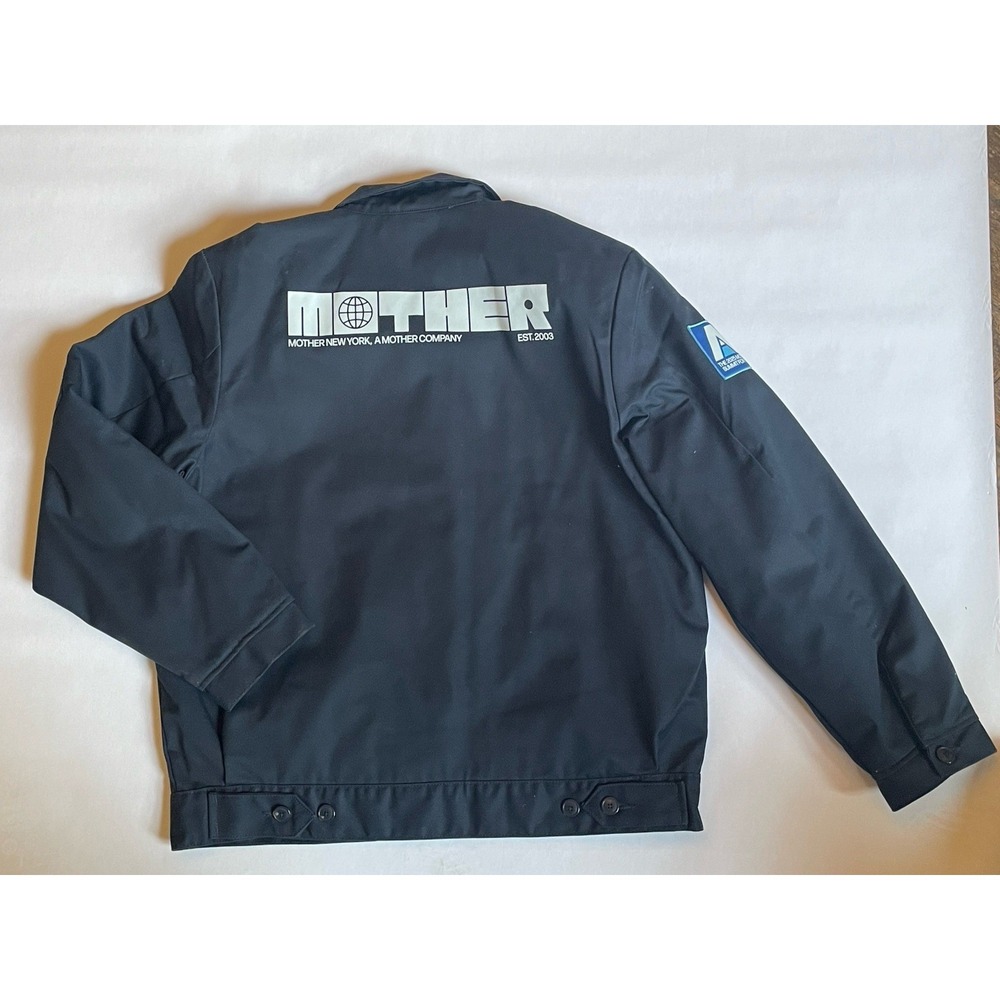 Dickies Mother NYC  Security Jacket Men Large Dark Blue  Insulated Workwear - Picture 9 of 15